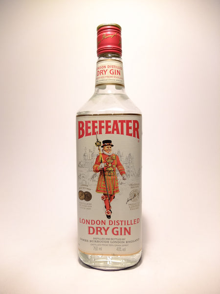 James Burrough's Beefeater London Dry Gin - 1980s (40%, 75cl