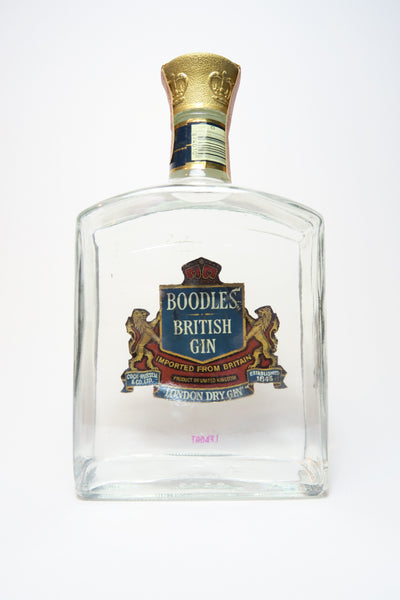 Cock, Russell & Co.'s Boodles London Dry Gin - 1980s (45.2%, 75cl