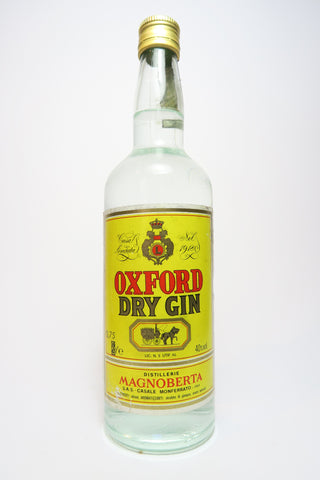 Magnoberta Oxford Dry Gin - 1970s (40%, 75cl)