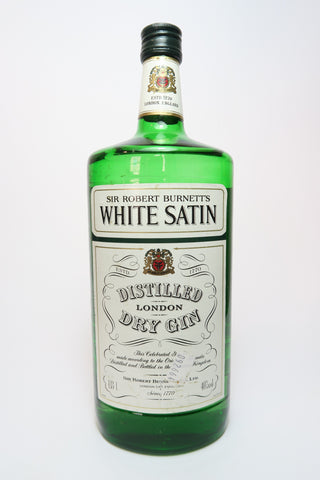 Sir Robert Burnett's White Satin London Dry Gin - 1970s (40%, 113cl)