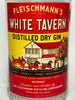 Fleischmann's White Tavern Distilled Dry Gin - 1940s (45%, 94.6cl)