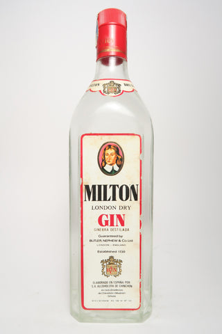 Milton London Dry Gin - 1970s (40%, 100cl)