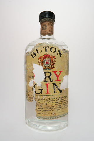 Buton Dry Gin - 1950s (40%, 75cl)