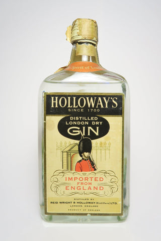 Reid Wright & Holloway's London Dry Gin - c. 1950 (ABV Not Stated, 75cl)