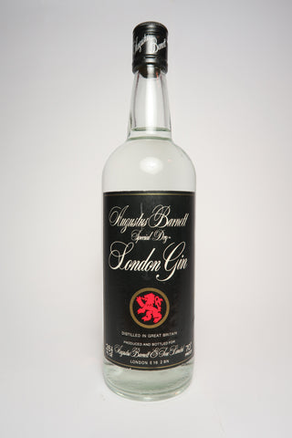Augustus Barnett Special Dry London Gin - 1970s (40%, 75cl)