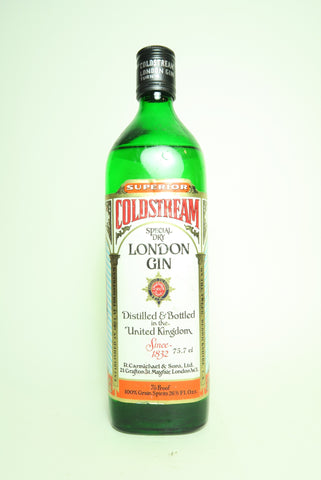 R. Carmichael & Sons Coldstream Special Dry London Gin - 1970s (40%, 75.7cl)