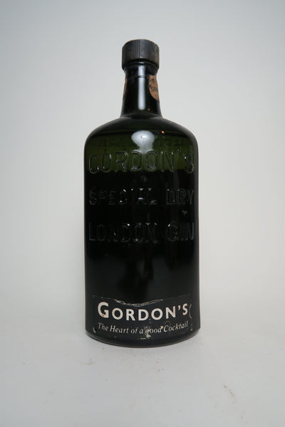 Gordon's London Dry Gin - 1936-52 (ABV Not Stated, 75cl) – Old