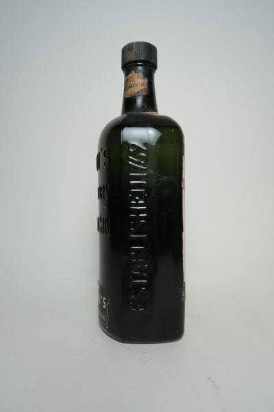 Gordon's London Dry Gin - 1936-52 (ABV Not Stated, 75cl) – Old