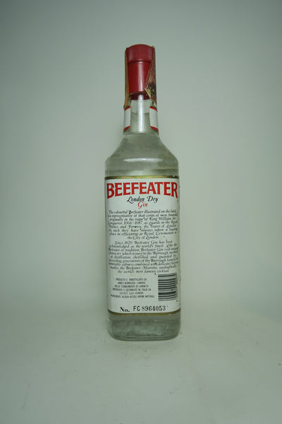 James Burrough's Beefeater London Dry Gin - c. 1985 (40%, 75cl