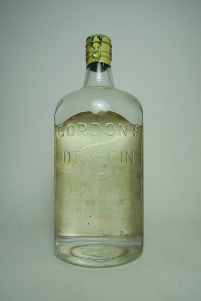 Gordon's London Dry Gin (Export) - 1950s (ABV Not Stated, 75cl