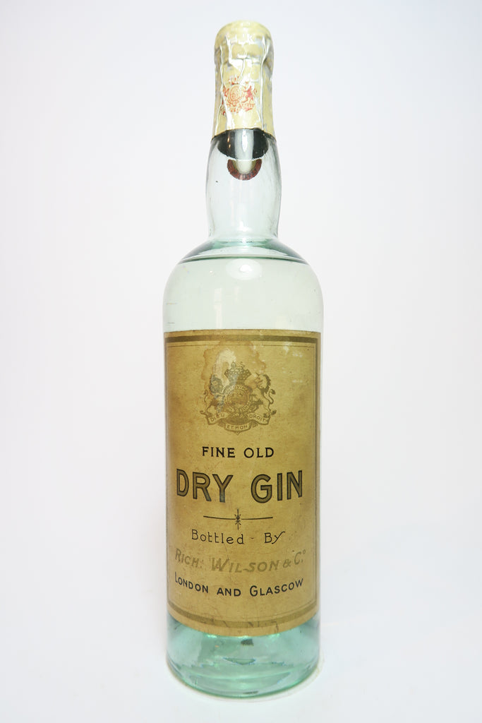 Richard Wilson’s Fine Old Dry Gin - 1920-30s (ABV Not Stated, 75cl)