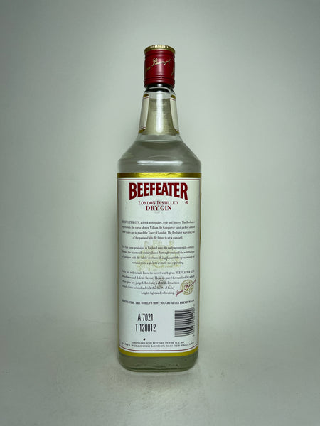 James Burrough's Beefeater London Dry Gin - 1980s (47%, 100cl