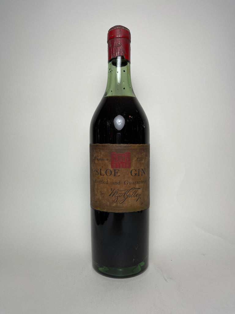 W. & A. Gilbey's Sloe Gin - 1930s (ABV Not Stated, 75cl)