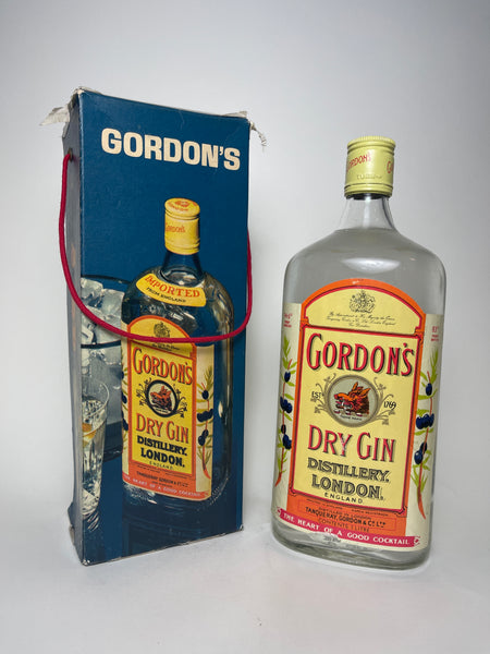 Gordon's Dry Gin ヴィンテージ Gordon's Dry Gin (Export) - 1980s (40%, 100cl) – Old Spirits Company
