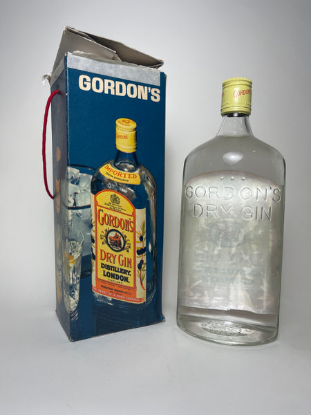Gordon's Dry Gin ヴィンテージ Gordon's Special London Dry Gin - 1970s (47.3%, 100cl) – Old