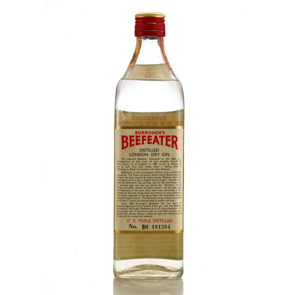 James Burrough's Beefeater London Dry Gin - early 1960s (47%, 75cl