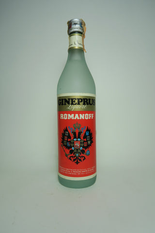 Principe Dimitri Romanoff Gineprus Liquore - 1970s (40%, 75cl)