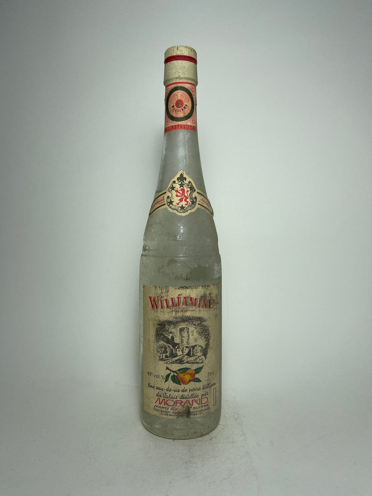 Morand Wíllíamíne Eau-de-vie de Poire Williams - 1970s (43%, 70cl)