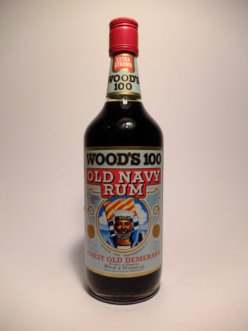 Wood's 100 Old Navy Rum, Extra Strong - 1970s (57%, 75cl)