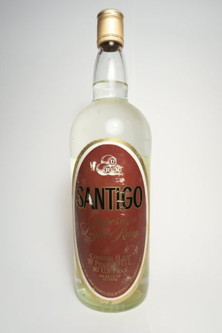 Santigo Superior Light Guyana Rum - 1970s (40%, 100cl)
