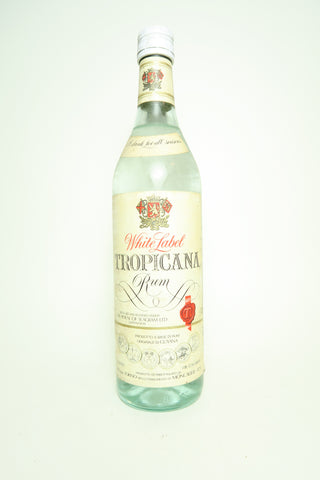 Seagram's White Label Tropicana Guyanese Rum - 1970s, (40%, 75cl)