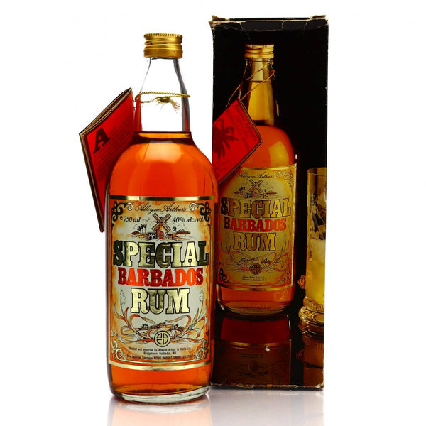 – Spirits Special Barbados Old Alleyne - Company Rum (40%, Arthur\'s 75cl) 1980s
