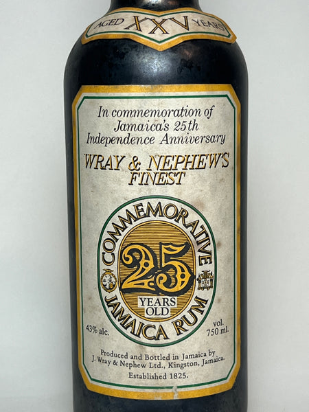 J. Wray & Nephew 25YO Commemorative Jamaican Rum - Distilled 1962