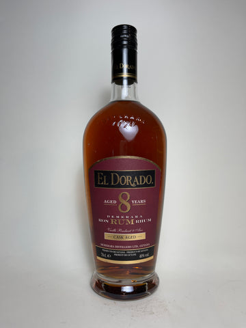 El Dorado 8YO Demerara Rum - Current (40%, 70cl)
