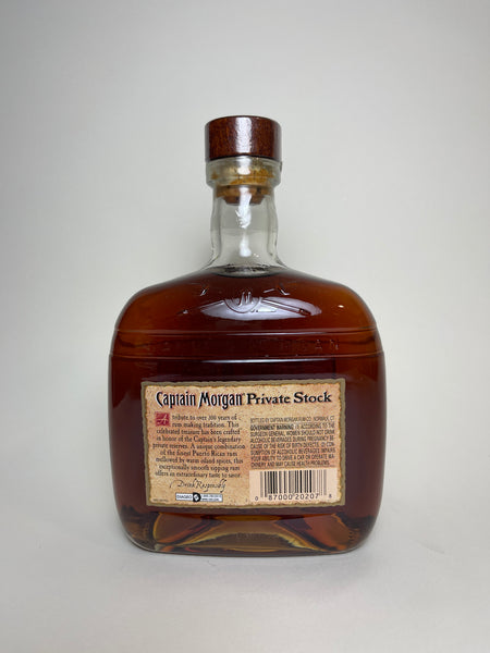 Captain Morgan Private Stock Puerto Rican Rum - 2000s (40%, 100cl