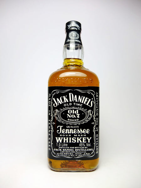 Jack Daniel's Tennessee Sour Mash Whiskey - Bottled 1987 (45