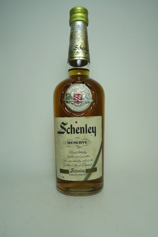 Schenley Reserve Blended American Whiskey - 1960s (ABV Not Stated, 75cl)