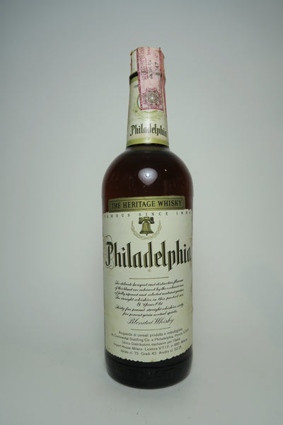 Continental Distilling Corporation's Philadelphia 8YO Blended