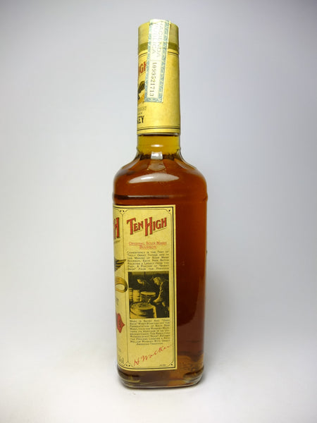 Hiram Walker & Sons Ten High Kentucky Straight Bourbon Whiskey