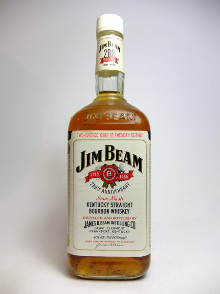 Jim Beam 4YO White Label Kentucky Straight Bourbon Whiskey