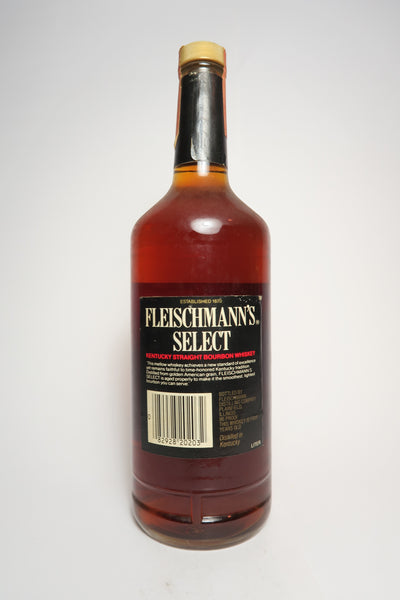 Fleischmann's Select Kentucky Straight Bourbon Whiskey - 1980s (43