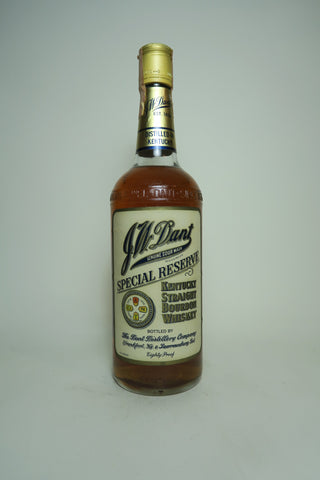 J. W. Dant Special Reserve 4YO Kentucky Straight Bourbon Whisky - Distilled 1968 / Bottled 1972 (40%, 75cl)
