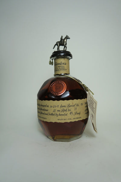 Blanton's Kentucky Straight Bourbon Whiskey - Dumped 2011 (46.5