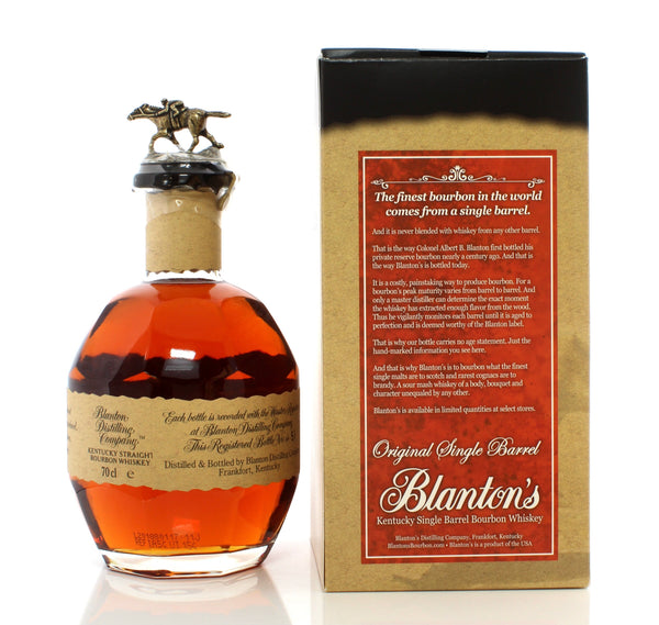 Blanton's 700ml “dumped on 4-11-13” Blanton's Char No.4 Special Release 2022 135.6 Proof