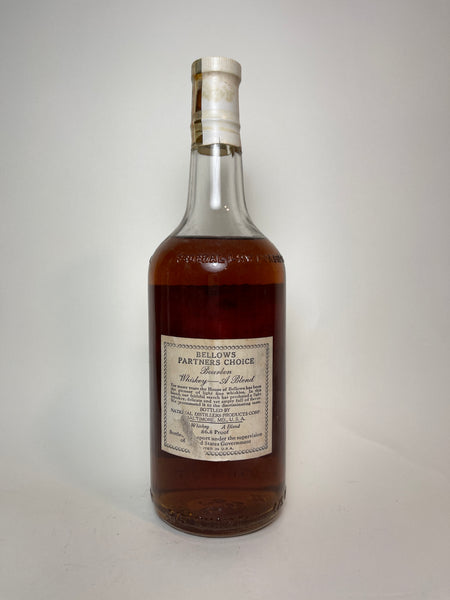 National Distillers' Bellow's Partners Choice Blended Bourbon
