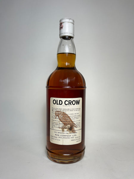 Old Crow Kentucky Straight Bourbon Whiskey - 1960s (41-42%, 70cl