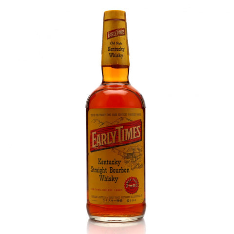 Early Times 4YO Kentucky Straight Bourbon Whisky - 1960s (40%, 75cl)