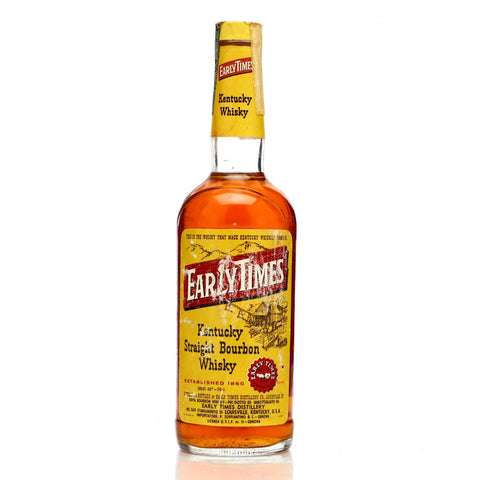 Early Times 4YO Kentucky Straight Bourbon Whisky - Distilled 1975 / Bottled 1979 (40%, 70cl)