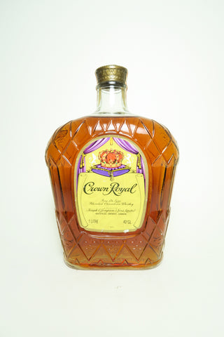 Seagram's Crown Royal Blended Canadian Whiskey - Distilled 1978 (40%, 100cl)