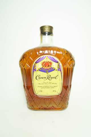 Seagram's Crown Royal Blended Canadian Whiskey - Distilled 1983 (40%, 100cl)