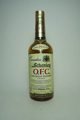 Schenley O.F.C. 8YO Blended Canadian Whisky - Distilled 1971 / Bottled 1979 (43.4%, 75cl)
