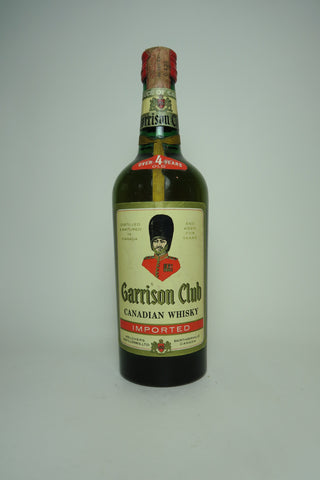 Melchers Garrison Club 4YO Blended Canadian Whisky - 1960s (43%, 75cl)