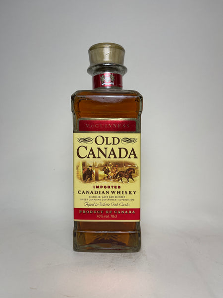 ウイスキー OLD  CANADIAN WHISKY Old Canada Mc Guinness Old Canada - Canadian Whisky - Whisky.com