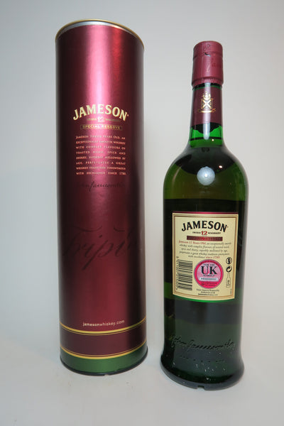 John Jameson Triple Distilled Special Reserve 12YO Irish Whiskey