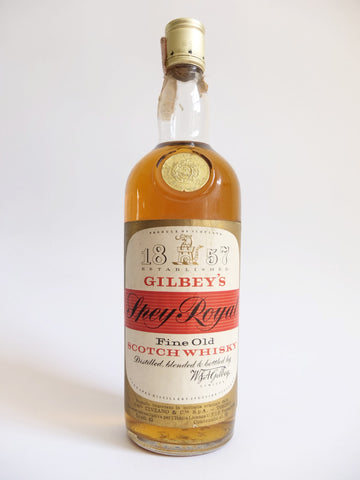 Gilbey's Spey Royal Fine Old Blended Scotch Whisky - 1970s (43%, 75cl)