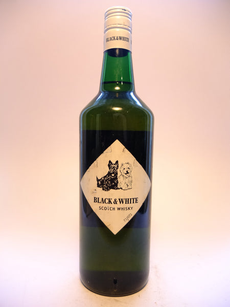 James Buchanan's Black & White Blended Scotch Whisky - 1970s (40